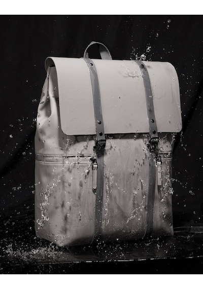 Gaston Luga Splash 2.0 Laptop Bölmeli Sırt Çantası - 16'' Gri Açık Gri