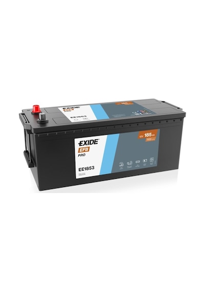Exıde Ee1853 12v 185ah 1100a Start Stop Efb Ağır Vasıta Aküsü Üretim Tarihi:2025