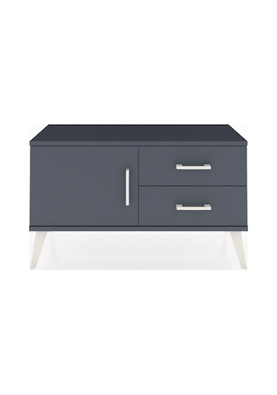 Arges Şifonyer Tek Raflı 2 Çekmeceli Tek Kapaklı 88x30x48 Antrasit-antrasit Antrasit Arges Şifonyer Tek Raflı 2 Çekmeceli Tek Kapaklı 88x30x48 Antrasit-antrasit Antrasit
