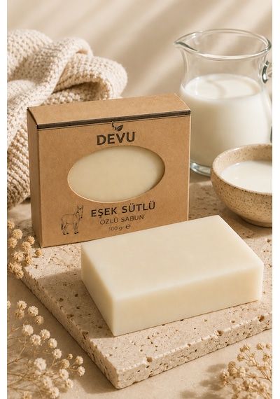 Eşek Sütlü El Yapımı Doğal Sabun Eşek Sütü