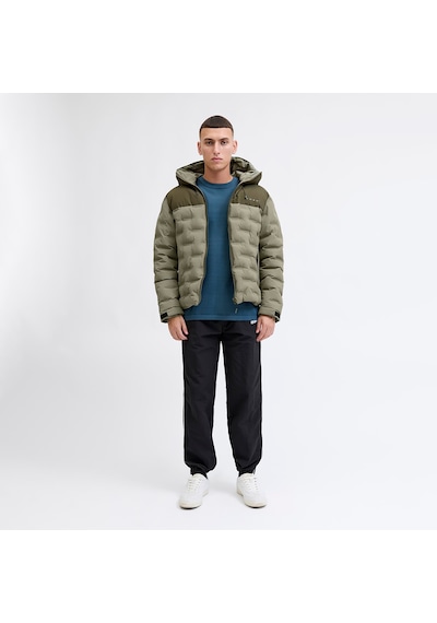 Jack & Jones Point Heat Quilted Erkek Yeşil Mont 12285932-vtr Haki Jack & Jones Point Heat Quilted Erkek Yeşil Mont 12285932-vtr Haki