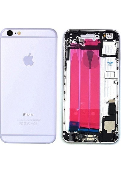 İphone 6 Plus Kasa Full Dolu Silver Gümüş