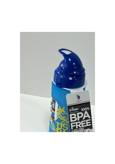 Lisanslı 400 Ml Pipetli Bpa Free Mat Renkli Matara Mat Mavi