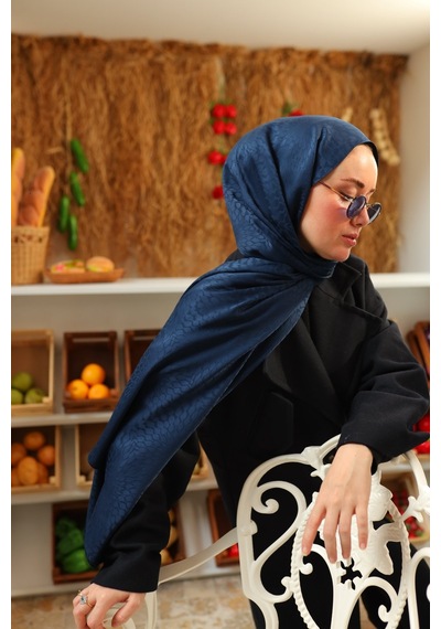 Silk Home Deluxe Şal 40006-26 Lacivert