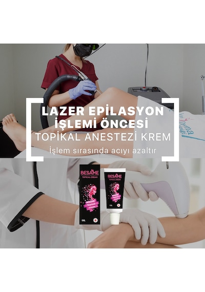 Besame Topikal Anestezi Krem 10 x 10 ML Besame Topikal Anestezi Krem 10 x 10 ML