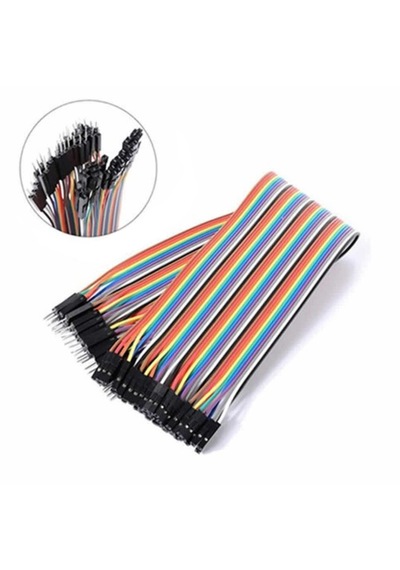 20 Cm 40 Pin Dişi-erkek Jumper Kablo