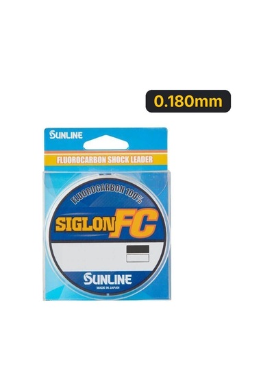 Sunline Siglon Fluorocarbon Misina 50mt 0.180mm