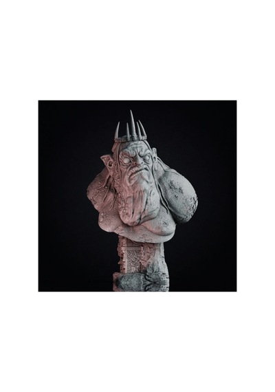 King Goblin Kral Goblin Büst Yüzüklerin Efendisi Lort Of The Rings 10cm