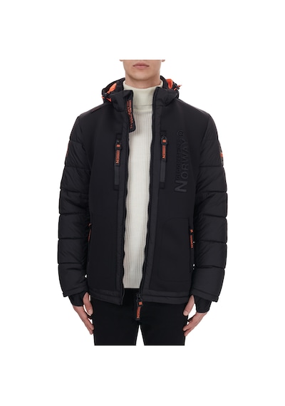 Norway Geographical Erkek Parka Beachwood (482474101) Siyah