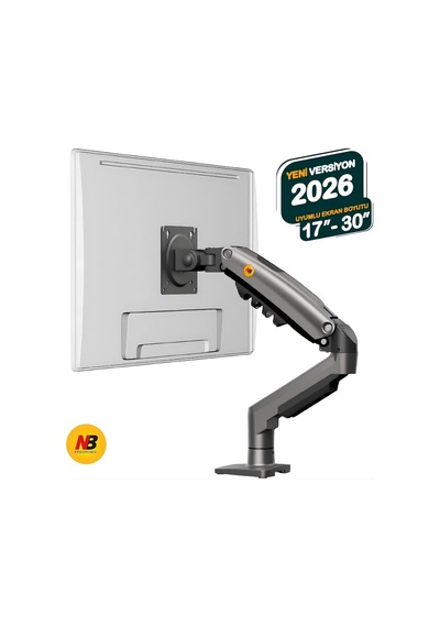 North Bayou Nb F80 Amortisörlü 2-9 Kg Monitör Standı 2026 Versiyon