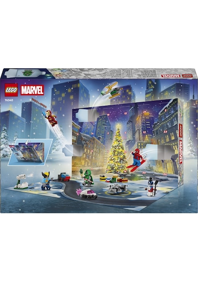 LEGO® ǀ Marvel 2026 Yılbaşı Takvimi 76340 - 6 Yaş ve Üzeri Çocuklar için Süper Kahraman İçeren Oyuncak Yapım Seti (317 Parça)