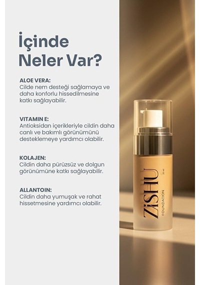 Zishu Medium Fondöten Sivilce Karşıtı 30 Ml 0