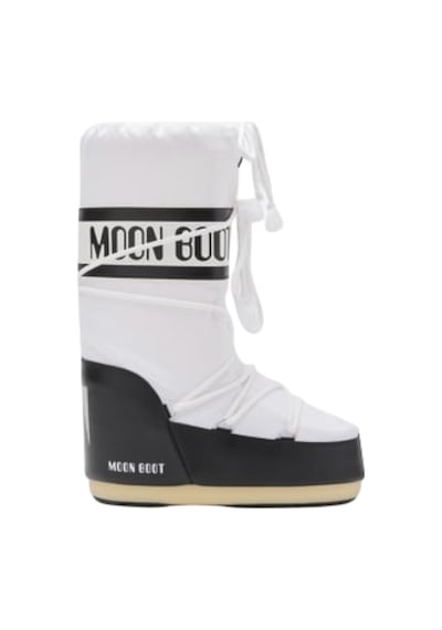 Moon Boot Moon Boot 80d1400440-na02 Moon Boot Icon Nylon Kız Çocuk Siyah Kar Botu 11913