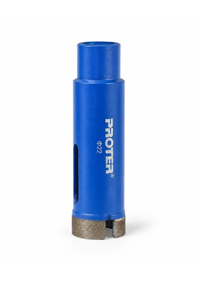 Proter 22 Mm Elmas Uçlu Granit-mermer Delici Panç
