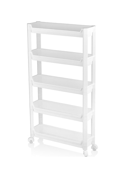 Urve Ur-3588 Rafty 5 Katlı Tekerlekli Sepet Organizer Raf Ünitesi 465x145x850 Mm Diğer