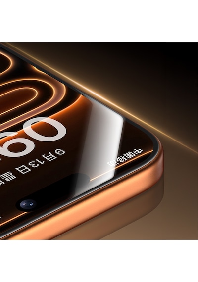 Apple Uyumlu   iPhone 17 Pro Max Benks Glass Warrior 2.0 Ezfita Safir Ekran Koruyucu Uygulama Aparatı Şeffaf