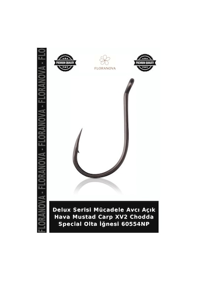 Delux Serisi Mücadele Avcı Açık Hava Mustad Carp Xv2 Chodda Special Olta İğnesi 60554np No:1 - 10lu