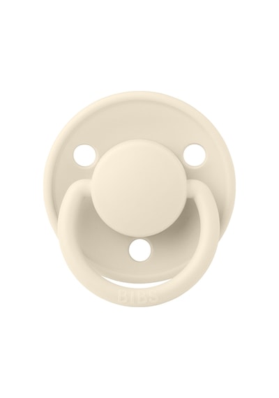 Bibs De Lux Silikon Emzik I Ivory I 0-36 Ay