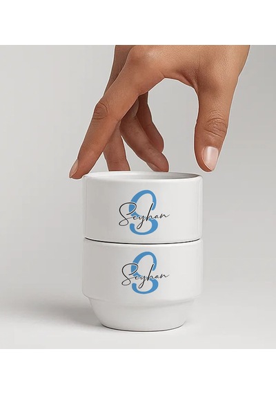 Bk Gift Kişiye Özel İsimli 2li Çerezlik Kase-13 Yeni Ev Hediyesi Önerileri, Misafir Sunum Ürünü, Çay Yanı Kase Kobitmeyencom34798 Bk Gift
