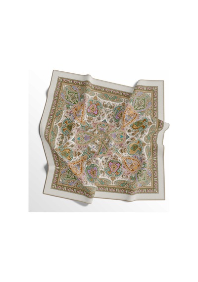 İpekal Soft Pamuk Eşarp - 05404-1926 - 90 X 90 / Hardal - Yeşil 22 Hardal - Yeşil 22