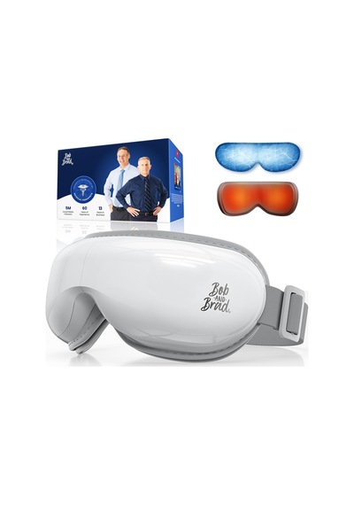Bob Ve Brad Eyeoasis 3 - Isı Ve Soğuk Fonksiyonlu Beyaz Göz Masajı, Sıkıştırma Masajı Ve Müzik, Gergin Veya Kuru Gözler İçin Göz Maskesi, Erkekler Ve Kadınlar İçin Hediye Bob Ve Brad Eyeoasis 3 - Isı Ve Soğuk Fonksiyonlu Beyaz Göz Masajı, Sıkıştırma Masajı Ve Müzik, Gergin Veya Kuru Gözler İçin Göz Maskesi, Erkekler Ve Kadınlar İçin Hediye