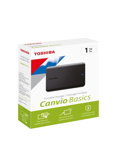 1tb Canvıo Basıcs 2.5 Usb3.2 G1 Toshıba Hdtb510ek3aa