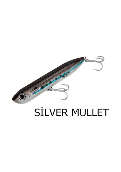 Heddon Chug N Spook Su Üstü Suni Yem Silver Mullet