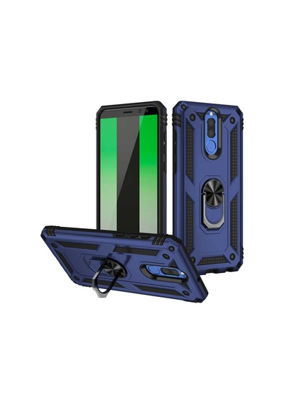 Huawei Mate 10 Lite Kılıf Zore Vega Kapak Mavi