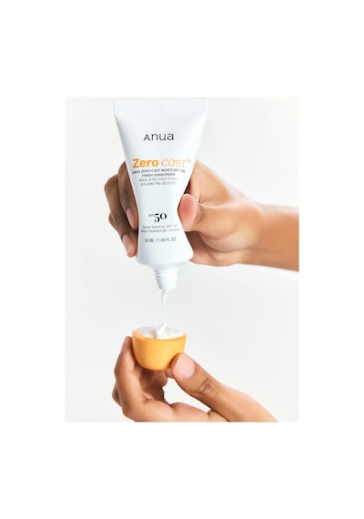 Anua Zero-cast Moisturizing Finish Sunscreen - Nemlendirici Güneş Kremi Spf50 50 Ml