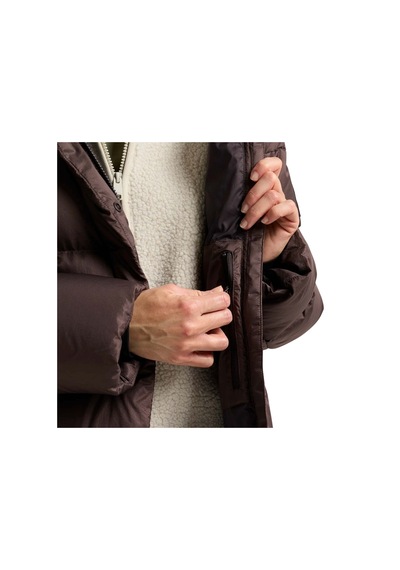Jack Wolfskın Jack Wolfskin Icy Hill Coat Rds Kadın Kahverengi Outdoor Ceketi D0108 Kahve