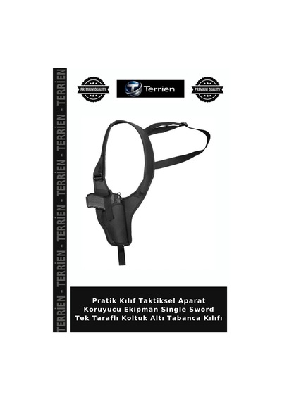 Pratik Kılıf Taktiksel Aparat Koruyucu Ekipman Single Sword Tek Taraflı Koltuk Altı Tabanca Kılıfı Çok Renkli