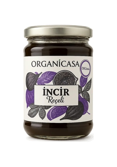 Organicasa Organik İncir Reçel 360g