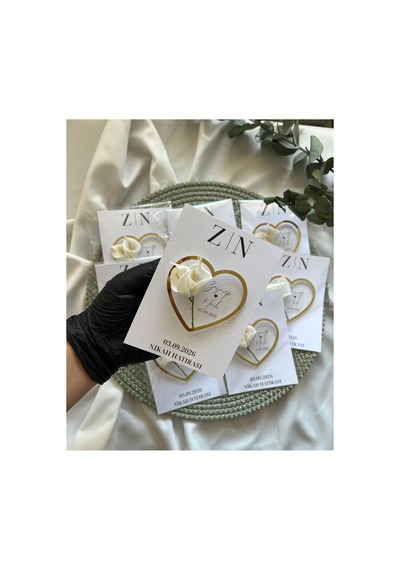 Gala Çiçek Magnet, Söz Kına Düğün Nişan Hediyelik 10adet - 904710529 Diğer