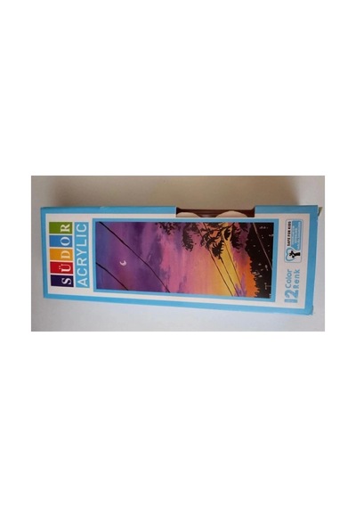 Akrilik Boya 12 Renk X 20 Ml Tek Renk