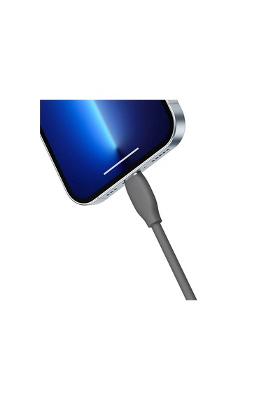 Baseus Jelly Liquid Usb To Apple iPhone Uyumlu Lightning 2.4a Hızlı Şarj Kabl