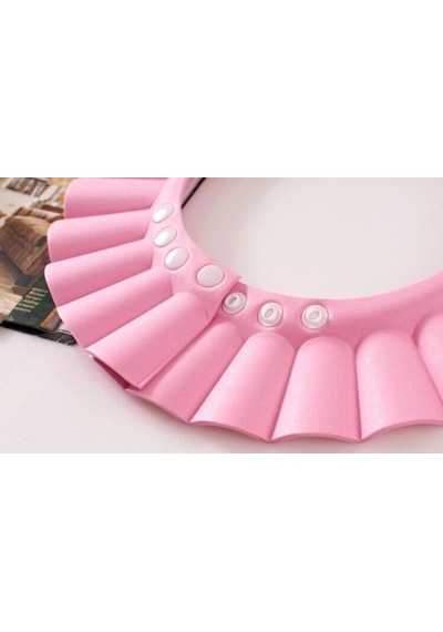 Bebek Banyo Şapkası Siperi Köpük Siperlik Pembe Çok Renkli