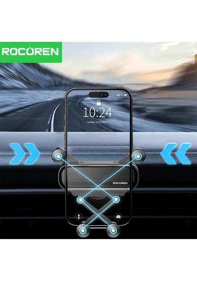 Rocoren Havalandırma Izgara Klipsli Araç İçi Telefon Tutucu Diğer