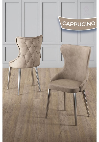 Canisa Galya Serisi Lak Panel 90x168 Sabit Sonata Mutfak Masa Takımı 6 Cappucino Sandalye Sonata Masa Cappucino Sandalye Canisa Galya Serisi Lak Panel 90x168 Sabit Sonata Mutfak Masa Takımı 6 Cappucino Sandalye Sonata Masa Cappucino Sandalye