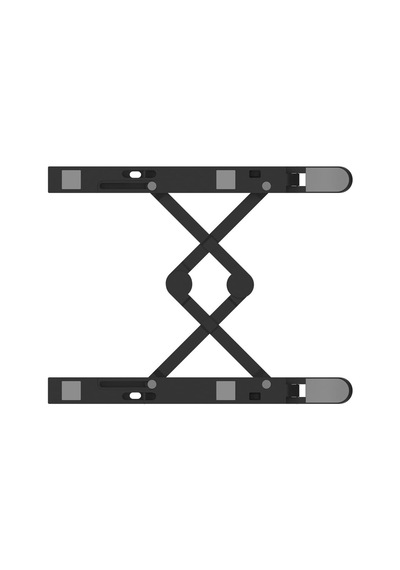 Sl-al10 Siyah Alüminyum Katlanabilir Laptop Stand