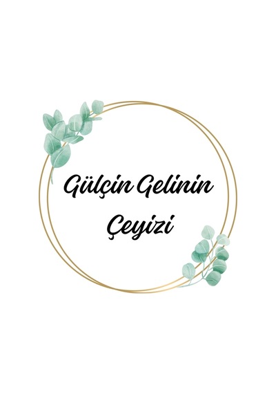 Çeyiz Kolisi Etiketi-a4-21x29 Cm-kişiye Özel Yapışkanlı Etiket/çeyiz Kolisi Etiketi-5 Adet -set 110 Diğer