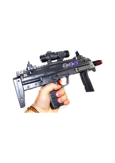 Oyuncak Tüfek Scar Işıklı Sesli 34 Cm