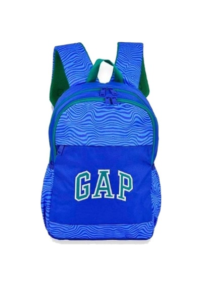 Gap Kids Sırt Çantası 2 Bölmeli Saks Mavi 12812 Çok Renkli
