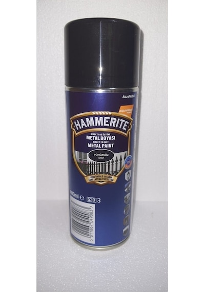 Hammerite Düz Sprey Siyah 0,4 L 5094328