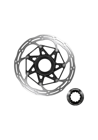 Sram Centerline X 2 Part Rounded Edges 180mm Centerlock Rotor Siyah