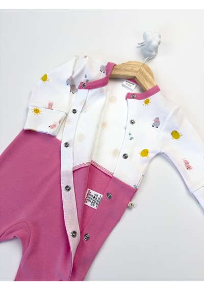 Sezgibaby Kız Bebek Tulum Pembe
