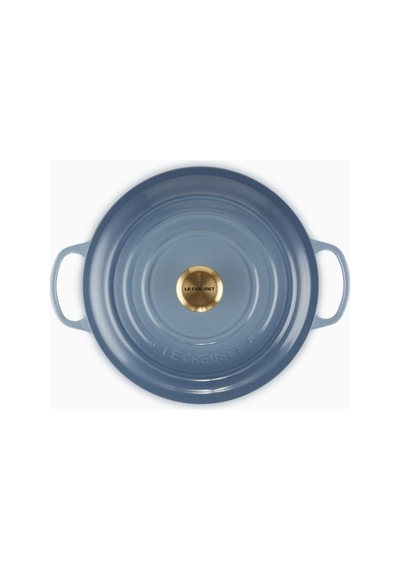 Le Creuset Yuvarlak Ikonik Lüks Döküm Tencere 28 Cm Açık Mavi