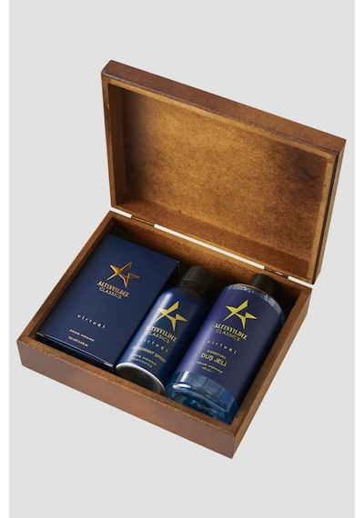 Altınyıldız Classics AC Virtuel Erkek Parfüm EDP 100 ML + Duş Jeli 400 ML + Erkek Sprey Deodorant 150 ML