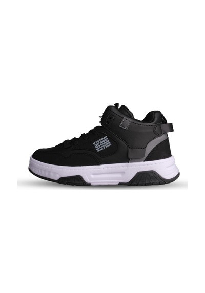 M.P Kadın Bilek Boy Siyah Sneaker Siyah