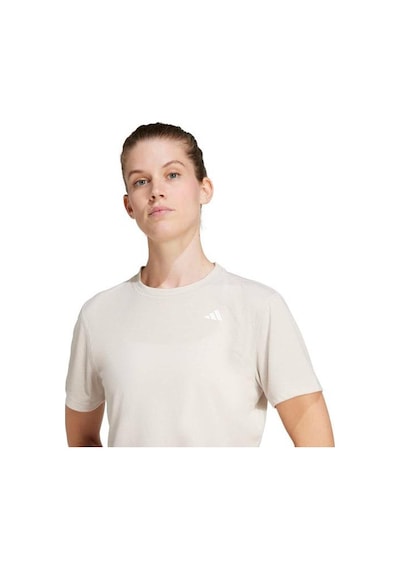 Adidas Train Essentials Boxy Workout Kadın Bej Yuvarlak Yaka Tişört Bej