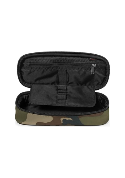 Eastpak Oval Single Camo Kalem Kutusu Ek0007171811 Kamuflaj - Gri